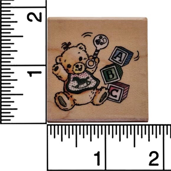 Rubber Stampede Baby Bear Rubber Stamp - Picture 3 of 7
